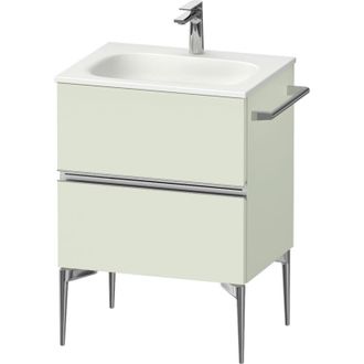 Duravit Duravit - Sivida Mueble Bajo Lavabo, 2 Cajones, Tirador Cromado