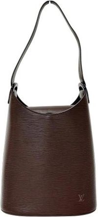 Louis Vuitton Pre-owned Vintage Schoudertas - Dames - Vintage Schoudertas - Bruin - ONE Size - Leer - Vintage