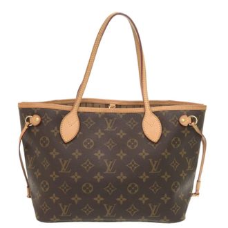 Louis Vuitton Brown Monogram Canvas Tote Bag (Pre-Owned)