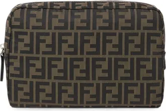 Fendi Superlight FF Zucca Logo Clutch Bag