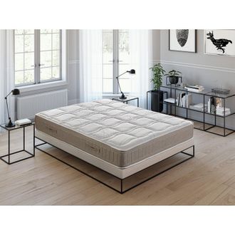 Pikolin Pikolin - Colch&oacute;n snow muelles Normablock premium 31cm con fibra de alta acogida Fibercel y hr 2 caras 80x200