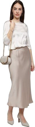 Michael Kors Womens Crossbody Bag Vanilla Polyvinyl Chloride Crossbody-bags