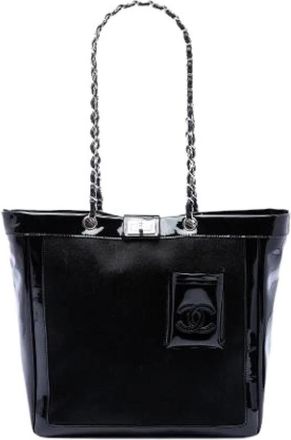 Chanel Pre-owned Pony Hair Tote Bag - Dames - Vintage Shopper - Zwart - ONE Size - Leer - Vintage