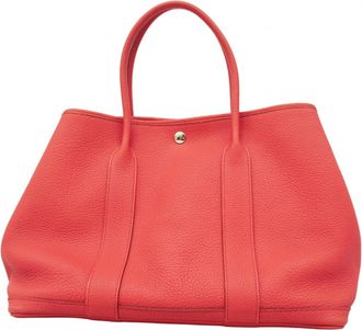 Herm&egrave;s Bougainvillier Negonda Leather Tote Bag (Pre-Owned)