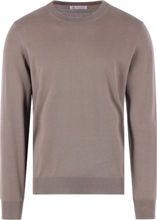 Brunello Cucinelli Maglione girocollo - Marrone