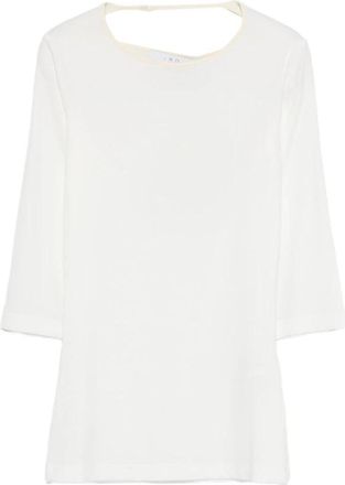 Iro Thanya Ribgebreide Trui - Dames - Blouses - Wit - S - Overhemden