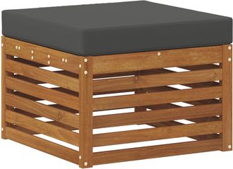 vidaXL Reposapi&eacute;s De Exterior Madera De Acacia S&oacute;lida Natural Vidaxl