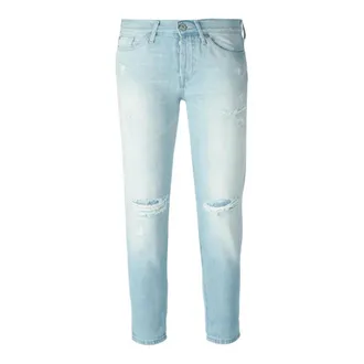 7 For All Mankind Pantalones vaqueros cortos Josie - Jeans - Mujer - Azul - W30