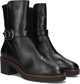 DL Sport 7213 Enkellaars - Dames - Schoenen - Zwart - Maat: 37 EU Leer