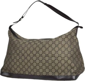 Gucci Pre-owned Shoulder Bags, female, Brown, Size: ONE SIZE Pre-owned Vintage Shoulder Bag