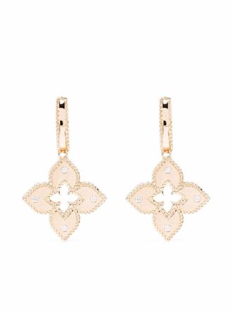 Roberto Coin Orecchini Venetian Princess in oro rosa 18 carati con diamanti