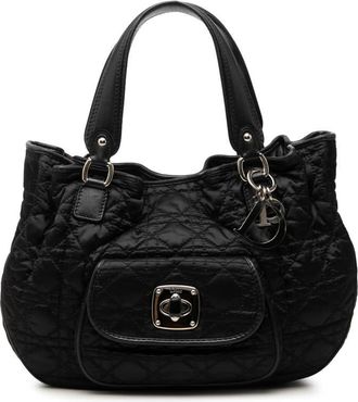 Dior Pre-owned Dior Nylon Cannage Charming Lock Tote Ladies 0R4R5O8B0Q8WLED9