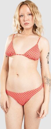 Rip Curl Shell Cove Sliding Tri Bikini Top rojo