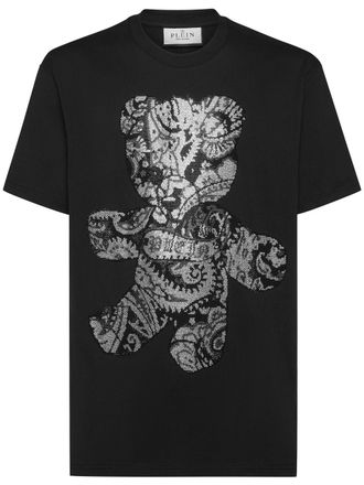Philipp Plein T-shirt con stampa Teddy Bear - Nero