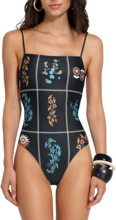 Agua Bendita Kali Reversible One-Piece Swimsuit in Multicolor at Nordstrom, Size X-Large