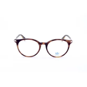 adidas Unisex Brown Round Eyeglass Frames OR5073
