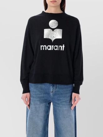 Isabel Marant ribbed crew neck long sleeve top