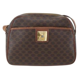 Celine Borsa a tracolla in tela Pre-owned - - Pre-owned - Donna - Marrone - ONE SIZE