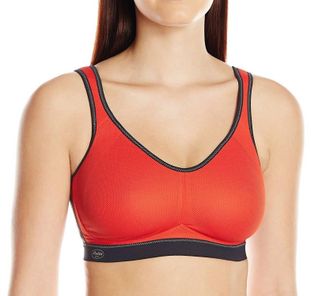 Anita Womens Air Control Sports Bra In Spicy Orange