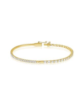 Sabrina Designs 14K 1.45 Ct. Tw. Diamond Stackable Bangle Bracelet