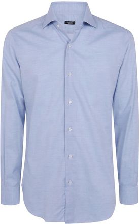 Barba Heren, Overhemden, Blauw, Maat: 2XL