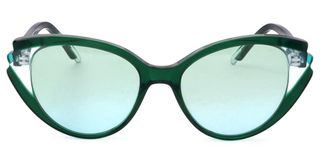 Silvian Heach Taryn Sun 20111BIC Womens Sunglasses Green Size 51