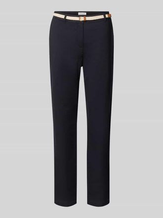 Christian Berg Chino mit G&uuml;rtel und Ges&auml;&szlig;taschen in Black, Gr&ouml;&szlig;e 34