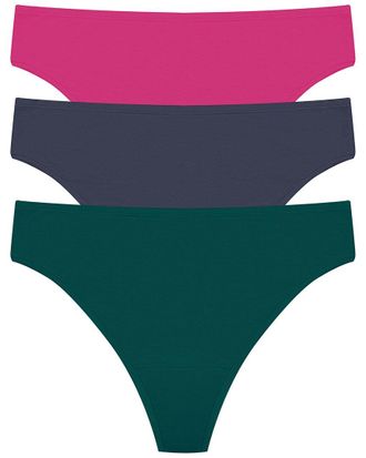 Natori Set Of 3 Bliss Bare Thong