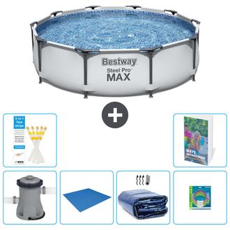 Bestway Piscina Bestway Steel Pro Max Redonda - 305x76 Cm - 7-piezas S220