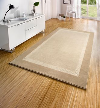 Hanse Home Teppich »Band« rechteckig 9 mm Höhe Kurzflor, weich, Läufer Grössen, Wohnzimmer, Schlafzimmer, Esszimmer