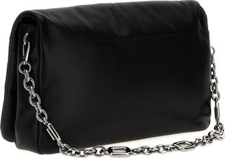 Roger Vivier Womens Black Leather Shoulder Bag