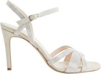 8 by YOOX LEATHER HIGH SANDAL STUDS DETAIL