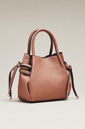 Maeve Faux-Leather Mini Tulip Satchel