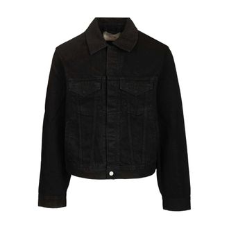 Arte Circle Logo Jeans Jacket - male - Arte Antwerp - Denim Jackets - Black - L - Jackets