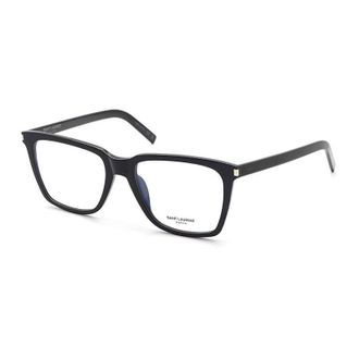 Saint Laurent SL717SLIMSUN001 Square Full Rim Eyeglasses - Black