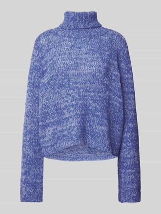 Noisy May Strickpullover mit Rollkragen Modell NANNA in Royal, Größe XS