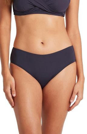 Sea Level Australia Mid Bikini Bottoms in Night Sky at Nordstrom, Size 12 Us
