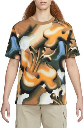 Nike Jordan x Jordan Moss Artist Series T-Shirt in Summit White/Multi at Nordstrom, Size Large