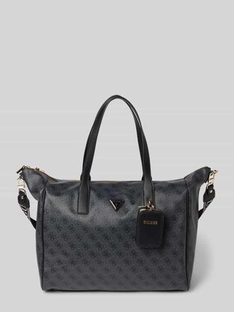Guess Shopper mit Logo-Muster Modell LATONA CARRYON in Black, Gr&ouml;&szlig;e 1