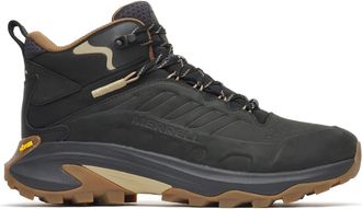 Merrell Moab Speed 2 Leather Mid Waterproof in Black