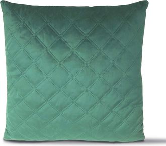 Lewis's Chatsworth Cushion - Green | TJ Hughes