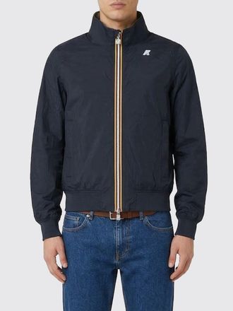 K-Way Bomber ARSENE PLUS.2 di nylon con logo K-way