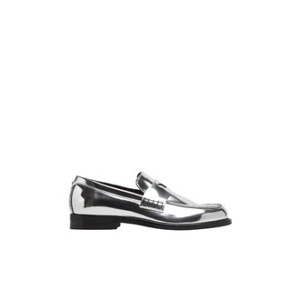 GCDS Gcds, Dames, Schoenen, Grijs, Maat: 39 EU Leer