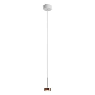 Rossini Illuminazione Hole Sospensione Led 7w 38&deg; 3000k Cri90 In Alluminio Bianco/rame, Lampada A Sospensione Per Illuminazione DAccento - Rossini Group