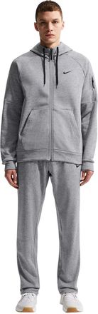 Nike Dri-FIT-trainingshoodie met doorlopende rits voor heren (Grijs)