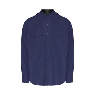 Maison Margiela Hombre, Camisas, Azul, Talla: M
