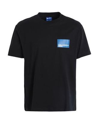 Tシャツ・カットソー KARL LAGERFELD Men T Shirts 755082690 BLUE KARL LAGERFELD - Logo T-shirt Karl Lagerfeld