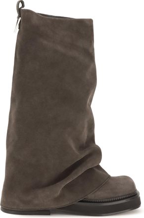 The Attico Womens Boots Robin Calf Leather Grey