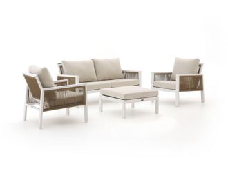 Manifesto Furniture + 15% kassakorting | Manifesto Alzano stoel-bank loungeset 4-delig