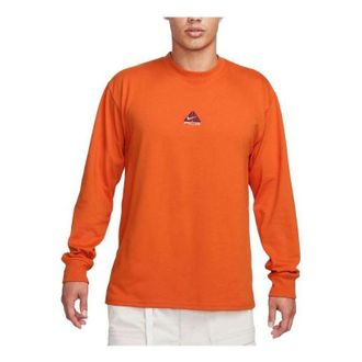 Nike ACG Lungs Long-Sleeve T-Shirt Orange DR7754-893